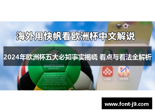 2024年欧洲杯五大必知事实揭晓 看点与看法全解析